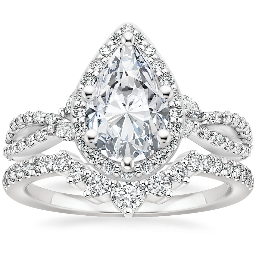 Luxe willow halo 2025 diamond ring